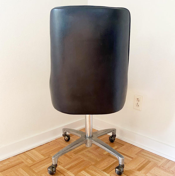 Black Mid Century Office Chair